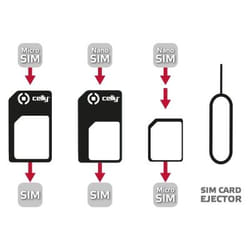 Celly SIMKITAD SIM / flash adaptateur de carte mémoire Adaptateur carte sim