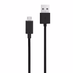 Celly USBMICROB, 1 m, USB A, Micro-USB B, USB 2.0, Mâle/Mâle, Noir