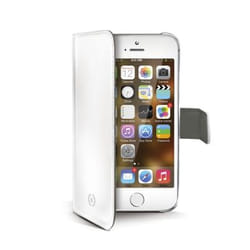 Celly WALLY185WH 10,2 cm (4") Étui avec portefeuille Blanc