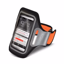 Celly ARMBAND CASE SIZE ORANGE FLUO, Boîte à brassard, Toutes marques, Apple iPhone 5/5S, Orange