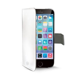 Celly Wally coque de protection pour téléphones portables Étui avec portefeuille Blanc