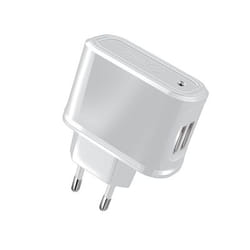 Celly TCUSB22W chargeur d'appareils mobiles Universel Blanc Secteur Intérieure