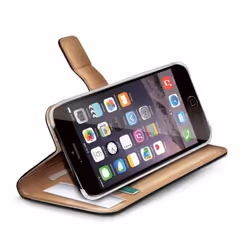 Celly Wally coque de protection pour téléphones portables Étui avec portefeuille Noir