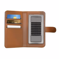 Celly WALLY UNICA 4.5" Étui avec portefeuille Noir