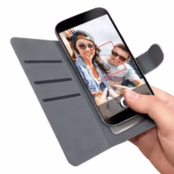 Celly WALLY UNICA 4.5" Étui avec portefeuille Blanc