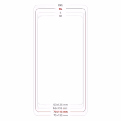 Celly WALLY UNICA 5" Étui avec portefeuille Blanc - Vue supplémentaire 4