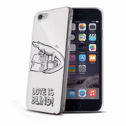 Celly Love is Blind, Housse, Apple, iPhone 6 Plus, Blanc