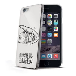 Celly Love is Blind coque de protection pour téléphones portables Housse Blanc