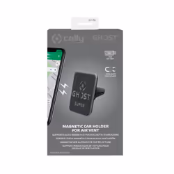 Celly GHOSTSUPERVENT support Support passif Mobile/smartphone Noir