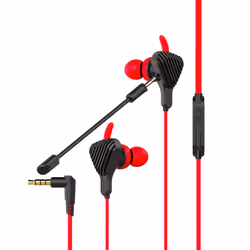 Celly CyberWired, Avec fil, 20 - 20000 Hz, Jouer, 22 g, Casque, Noir, Rouge