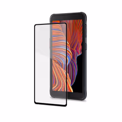 Celly FULLGLASS960BK, Samsung, Galaxy XCover 5, Résistant aux rayures, Noir, Transparent, 1 pièce(s)