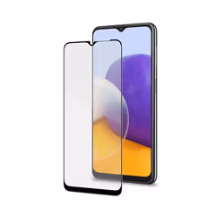 Celly Full Glass, Samsung, Galaxy A22 5G, Résistant aux rayures, Noir, Transparent, 1 pièce(s)