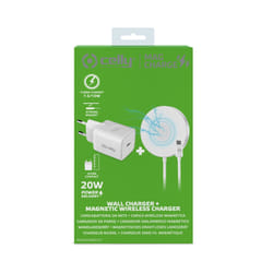 Celly Magchargekit Universel Blanc Secteur Recharge sans fil Intérieure