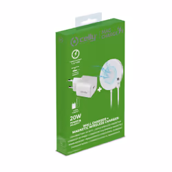 Celly Magchargekit Universel Blanc Secteur Recharge sans fil Intérieure