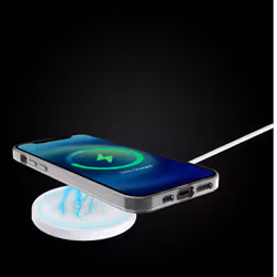 Celly MAGKIT chargeur d'appareils mobiles Smartphone Argent, Blanc, Transparent USB Recharge sans fil Intérieure