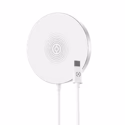 Celly MAGCHARGE, Intérieure, USB, Recharge sans fil, Argent, Blanc
