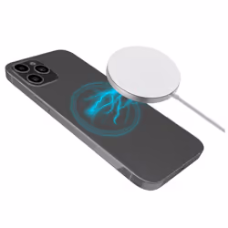 Celly MAGCHARGE chargeur d'appareils mobiles Smartphone Argent, Blanc USB Recharge sans fil Intérieure