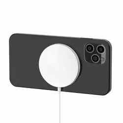 Celly MAGCHARGE chargeur d'appareils mobiles Smartphone Argent, Blanc USB Recharge sans fil Intérieure