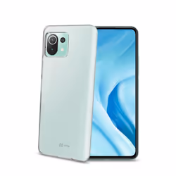 Celly Gelskin, Housse, Xiaomi, Mi 11 Lite 4G/5G, 16,6 cm (6.55"), Transparent