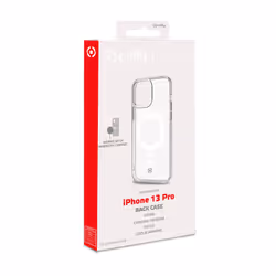 Celly GELSKINMAG iPhone 13 Pro 6.1" Housse Transparent, Blanc - Vue supplémentaire 4