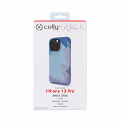 Celly WATERCOLOR iPhone 13 Pro coque de protection pour téléphones portables 15,5 cm (6.1") Housse Bleu