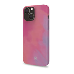 Celly WATERCOLOR iPhone 13 coque de protection pour téléphones portables 15,5 cm (6.1") Housse Rose