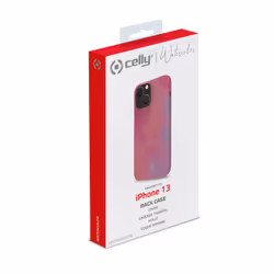 Celly WATERCOLOR iPhone 13 coque de protection pour téléphones portables 15,5 cm (6.1") Housse Rose - Vue supplémentaire 4
