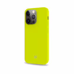Celly CROMO1009YLF, Housse, Apple, iPhone 13 Pro Max, 17 cm (6.7"), Jaune