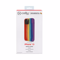 Celly RAINBOW iPhone 13 coque de protection pour téléphones portables 15,5 cm (6.1") Housse Multicolore