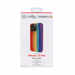 Celly RAINBOW iPhone 13 Pro coque de protection pour téléphones portables 15,5 cm (6.1") Housse Multicolore