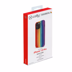 Celly RAINBOW iPhone 13 Pro coque de protection pour téléphones portables 15,5 cm (6.1") Housse Multicolore - Vue supplémentaire 4