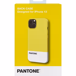 Pantone PT-PC1007Y coque de protection pour téléphones portables 15,5 cm (6.1") Housse Blanc, Jaune