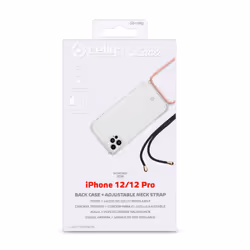 Celly LACET iPhone 13 Pro coque de protection pour téléphones portables 15,5 cm (6.1") Housse Transparent