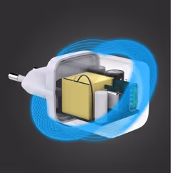 Celly TC2USBUSBC20WWH chargeur d'appareils mobiles Smartphone, Smartwatch, Tablette Blanc Secteur Intérieure