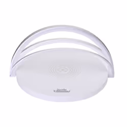 Celly WLLIGHTCIRCLEWH chargeur d'appareils mobiles Caméra Numérique, Manettes de jeu, Écouteurs, Téléphone portable, Chargeur électrique, Smartphone, Smartwatch, Tablette, Montre, Portables Blanc Secteur Recharge sans fil Intérieure