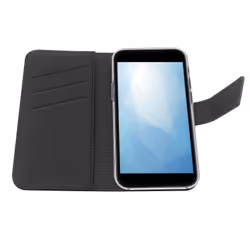 Celly Wally coque de protection pour téléphones portables 16,5 cm (6.5") Étui avec portefeuille Noir