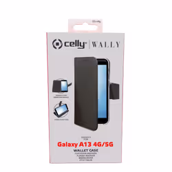 Celly Wally coque de protection pour téléphones portables 16,5 cm (6.5") Étui avec portefeuille Noir - Vue supplémentaire 5