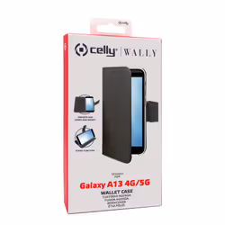 Celly Wally coque de protection pour téléphones portables 16,5 cm (6.5") Étui avec portefeuille Noir - Vue supplémentaire 6
