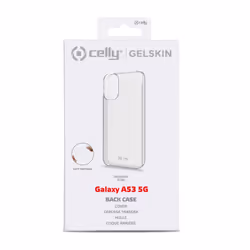 Celly Gelskin coque de protection pour téléphones portables 16,5 cm (6.5") Housse Transparent