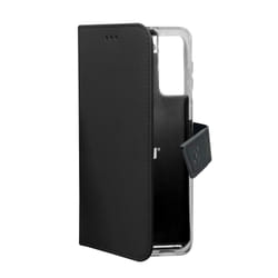 Celly Wally coque de protection pour téléphones portables 16,8 cm (6.6") Étui avec portefeuille Noir