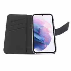 Celly Wally coque de protection pour téléphones portables 16,8 cm (6.6") Étui avec portefeuille Noir