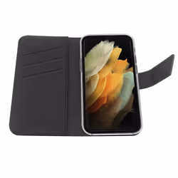 Celly Wally coque de protection pour téléphones portables 17,3 cm (6.8") Étui avec portefeuille Noir