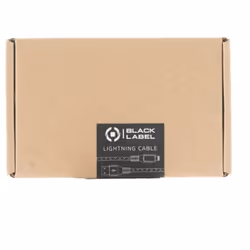 Celly BL2MUSBLIGHT câble Lightning 2 m Noir