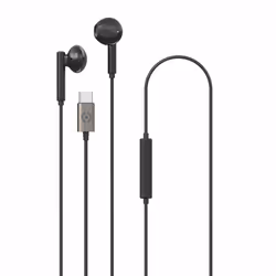 Celly UP1100TYPEC, Avec fil, Appels/Musique, 20 - 20000 Hz, 15 g, Écouteurs, Noir