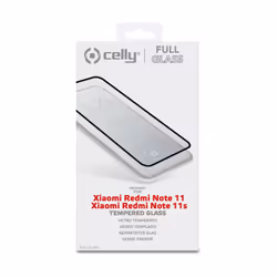 Celly FULLGLASS1021BK écran et protection arrière de téléphones portables Protection d'écran transparent Xiaomi 1 pièce(s)