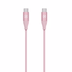 Celly USBCUSBCCOLPK, 1,5 m, USB C, USB C, Rose
