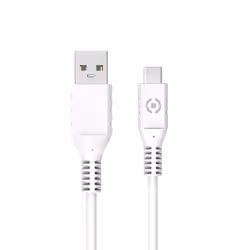 Celly RTGUSBUSBC, 1 m, USB A, USB C, Blanc