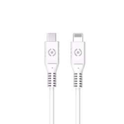 Celly RTGUSBCLIGHT, 1 m, Lightning, USB C, Mâle, Mâle, Blanc