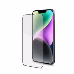 Celly Full Glass, Apple, iPhone 14, Résistant aux rayures, Noir, Transparent, 1 pièce(s)