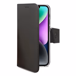 Celly Wally, Étui avec portefeuille, Apple, iPhone 14, 15,5 cm (6.1"), Noir